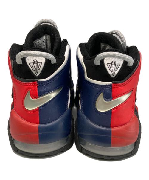 NIKE（ナイキ）NIKE (ナイキ) AIR MORE UP TEMPO '96 ブラック×レッド×ネイビー サイズ:26.5.cmの古着・服飾アイテム