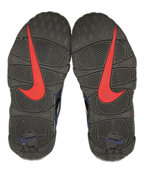 NIKE（ナイキ）NIKE (ナイキ) AIR MORE UP TEMPO '96 ブラック×レッド×ネイビー サイズ:26.5.cmの古着・服飾アイテム
