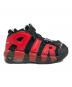 中古・古着 NIKE (ナイキ) AIR MORE UP TEMPO '96 ブラック×レッド×ネイビー サイズ:26.5.cm：8000円