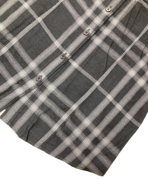 BURBERRY LONDON（バーバリーロンドン）BURBERRY LONDON (バーバリーロンドン) チェックシャツ ブラック サイズ:38の古着・服飾アイテム