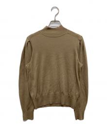 theory luxe（セオリーリュクス）の古着「バルーンスリーブニット」｜ベージュ
