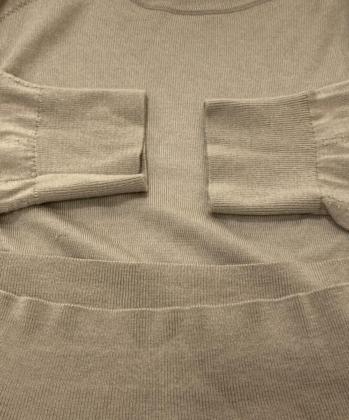 theory luxe（セオリーリュクス）theory luxe (セオリーリュクス) バルーンスリーブニット ベージュ サイズ:SIZE38の古着・服飾アイテム