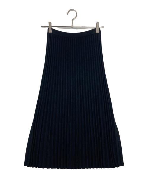 theory（セオリー）theory (セオリー) ニットスカート ブラック サイズ:Pの古着・服飾アイテム