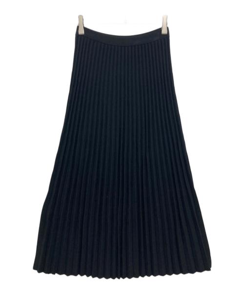 theory（セオリー）theory (セオリー) ニットスカート ブラック サイズ:Pの古着・服飾アイテム