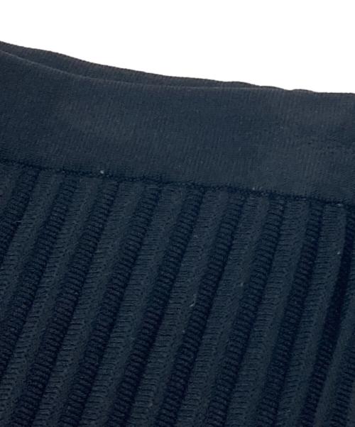 theory（セオリー）theory (セオリー) ニットスカート ブラック サイズ:Pの古着・服飾アイテム