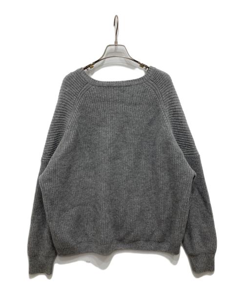 theory（セオリー）theory (セオリー) Vネックニット グレー サイズ:Sの古着・服飾アイテム