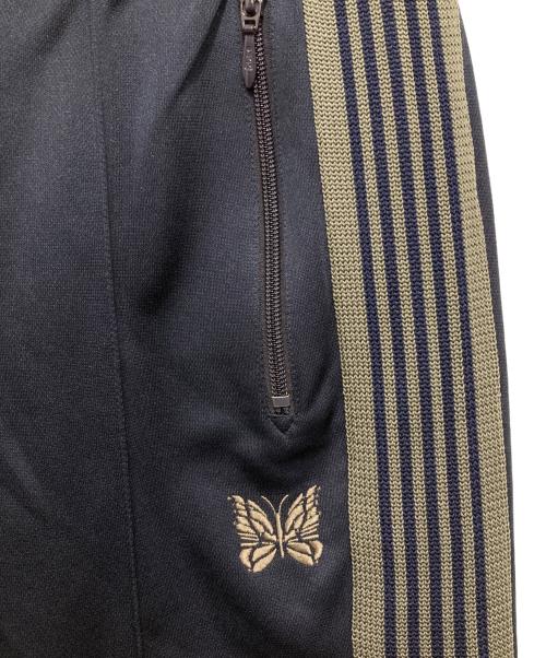 Needles（ニードルズ）Needles (ニードルズ) NARROW TRACK PANT ネイビー×オリーブ サイズ:Mの古着・服飾アイテム