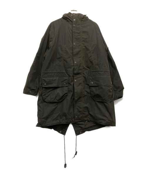 Barbour（バブアー）Barbour (バブアー) Engineered Garments (エンジニアド ガーメンツ) Highland Wax Parka オリーブ サイズ:Lの古着・服飾アイテム