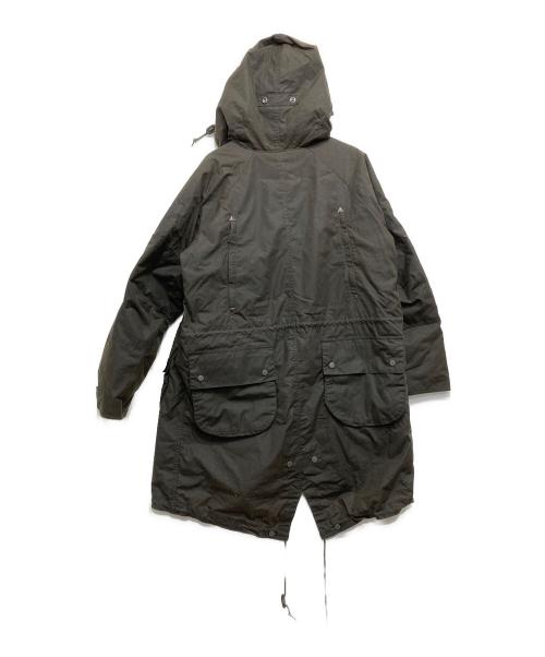 Barbour（バブアー）Barbour (バブアー) Engineered Garments (エンジニアド ガーメンツ) Highland Wax Parka オリーブ サイズ:Lの古着・服飾アイテム