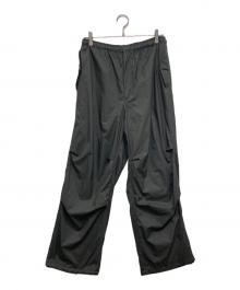 WILD THINGS×JANE SMITH×BEAUTY&YOUTH UNITED ARROWS（ワイルドシングス×ジェーンスミス×ビューティーアンドユースユナイテッドアローズ）の古着「オーバーナイロンパンツ」｜グレー