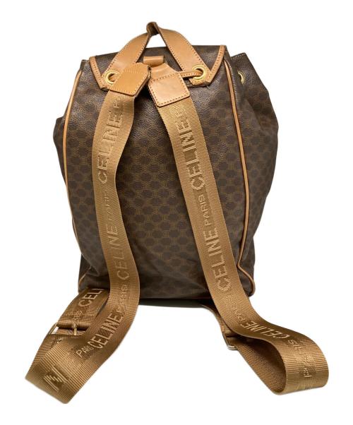 CELINE（セリーヌ）CELINE (セリーヌ) マカダム柄リュック ブラウンの古着・服飾アイテム