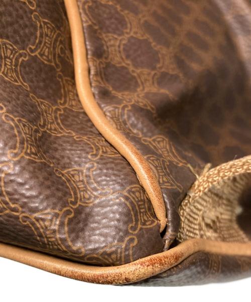 CELINE（セリーヌ）CELINE (セリーヌ) マカダム柄リュック ブラウンの古着・服飾アイテム
