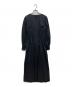 AMERI (アメリ) LADY FISHBONE DRESS/ギャザーフレアワンピース ブラック サイズ:S：8000円