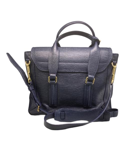 3.1 phillip lim（スリーワンフィリップリム）3.1 phillip lim (スリーワンフィリップリム) 2WAYバッグ ネイビーの古着・服飾アイテム
