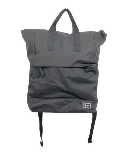 PORTER GIRL（ポーターガール）PORTER GIRL (ポーターガール) MOUSSE 2WAY DAYPACK ブラックの古着・服飾アイテム