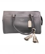 COACHコーチ）の古着「レガシー/レザートートバッグ」｜グレー