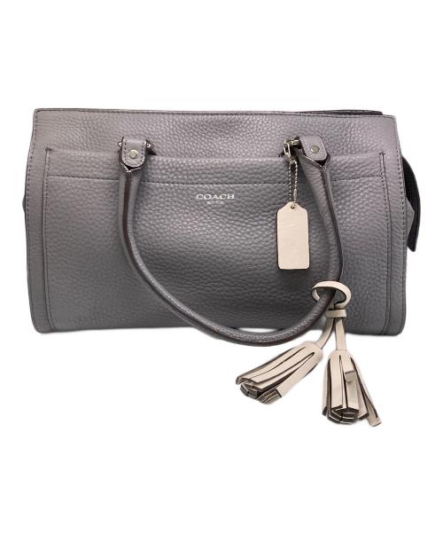 COACH（コーチ）COACH (コーチ) レガシー/レザートートバッグ グレーの古着・服飾アイテム