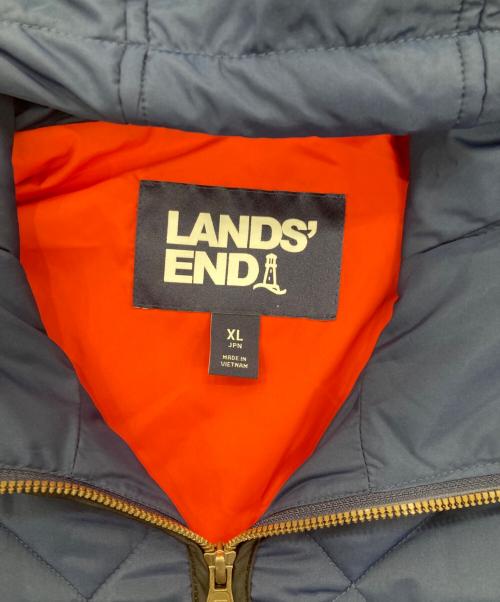 LAND'S END（ランズエンド）LAND'S END (ランズエンド) 中綿コート ネイビー サイズ:XLの古着・服飾アイテム
