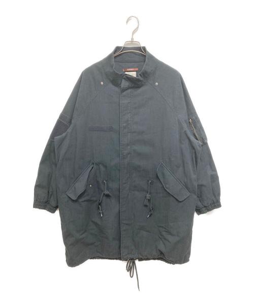 OUTORI（-）OUTORI (-) モッズコート ブラック サイズ:Lの古着・服飾アイテム