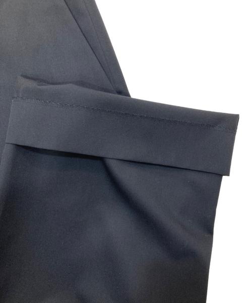 LOEFF（ロエフ）LOEFF (ロエフ) ウールギャバ ワイドパンツ ブラック サイズ:2の古着・服飾アイテム