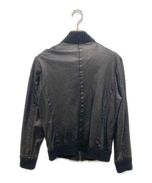 salvatore santoro（サルヴァトーレサントロ）Salvatore Santoro (サルヴァトーレサントロ) ラムレザージャケット ブラウン サイズ:SIZE 48の古着・服飾アイテム