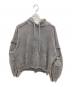 VIVAMUS（ヴィヴァムス）の古着「SPLIT SWEAT HOODIE / GRY」｜グレー