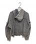 VIVAMUS (ヴィヴァムス) SPLIT SWEAT HOODIE / GRY グレー サイズ:free：6000円