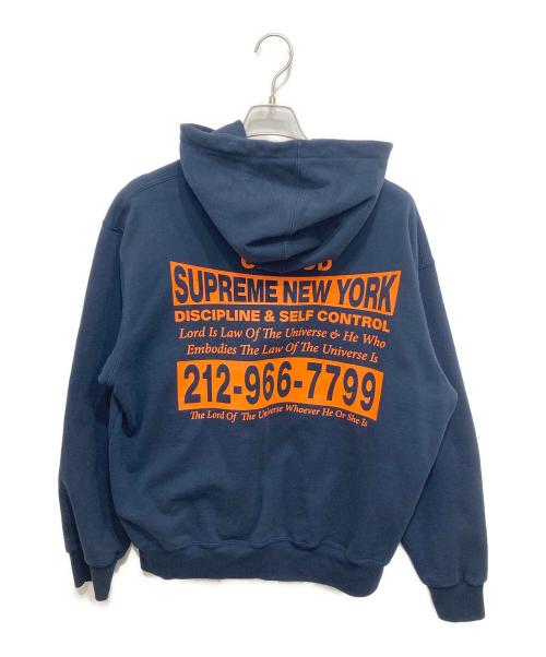 SUPREME（シュプリーム）SUPREME (シュプリーム) 24FW On God Hooded/ ネイビー サイズ:Mの古着・服飾アイテム
