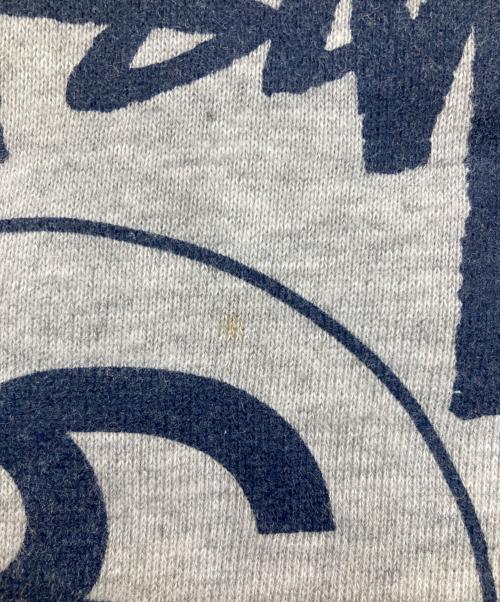 stussy（ステューシー）stussy (ステューシー) プルオーバーパーカー グレー サイズ:Mの古着・服飾アイテム