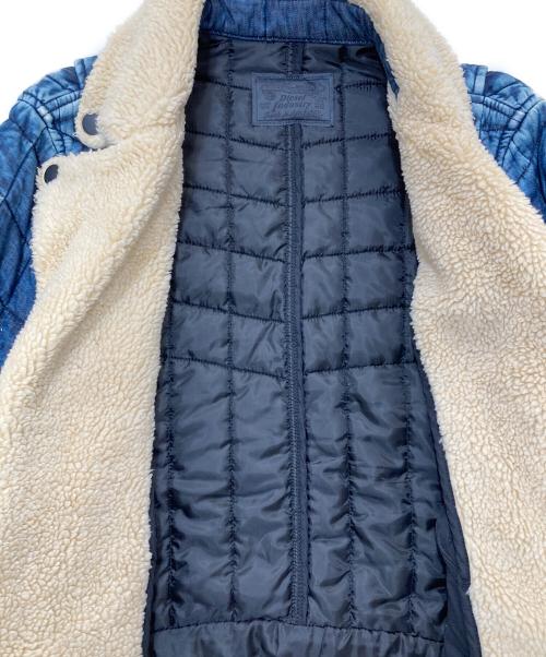 DIESEL（ディーゼル）DIESEL (ディーゼル) J-GIBSON-FUR/デニムライダースジャケット インディゴ サイズ:Sの古着・服飾アイテム