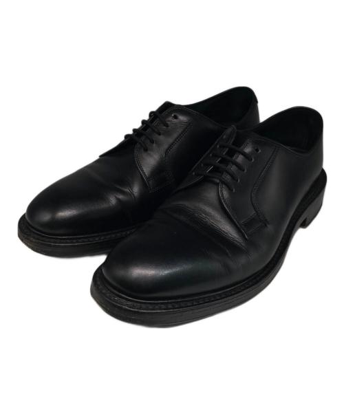 LOAKE 1880（ローク）LOAKE 1880 (ローク) プレーントゥシューズ ブラック サイズ:6 1/2の古着・服飾アイテム