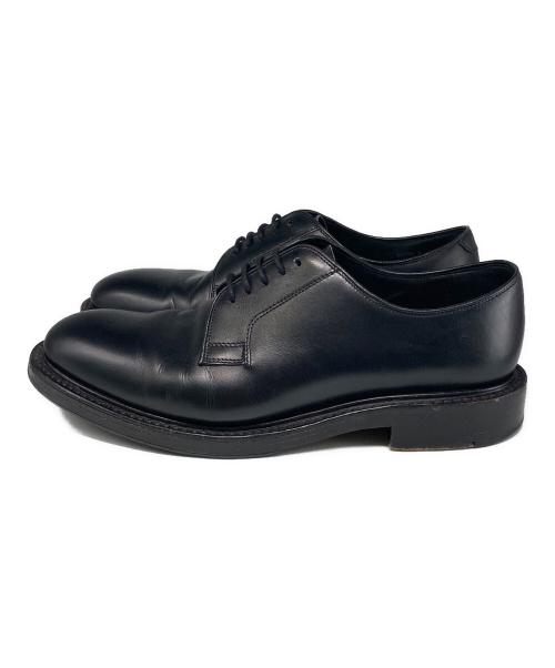 LOAKE 1880（ローク）LOAKE 1880 (ローク) プレーントゥシューズ ブラック サイズ:6 1/2の古着・服飾アイテム