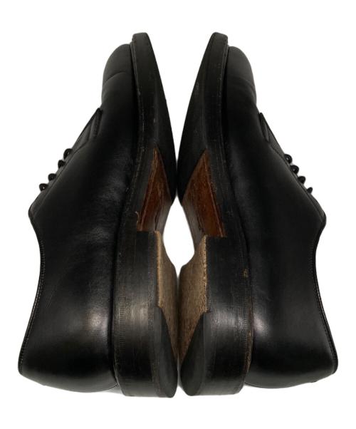 LOAKE 1880（ローク）LOAKE 1880 (ローク) プレーントゥシューズ ブラック サイズ:6 1/2の古着・服飾アイテム