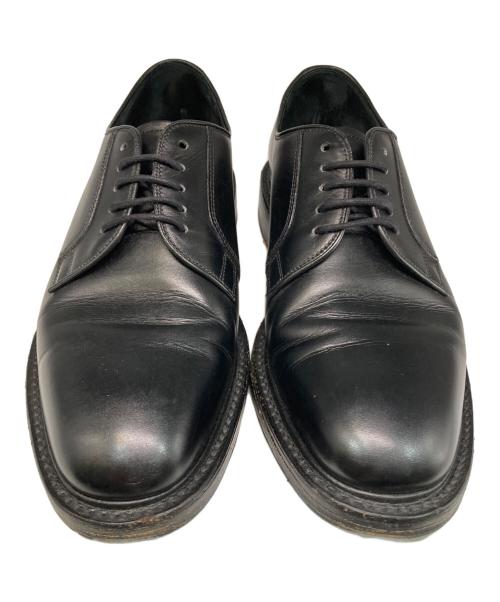 LOAKE 1880（ローク）LOAKE 1880 (ローク) プレーントゥシューズ ブラック サイズ:6 1/2の古着・服飾アイテム