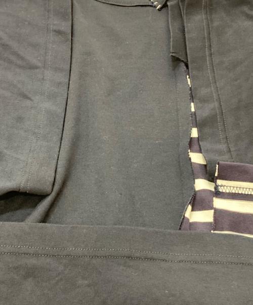kolor/BEACON（カラービーコン）kolor/BEACON (カラービーコン) ドッキングS/S TEE ネイビー サイズ:SIZE2の古着・服飾アイテム