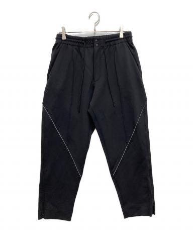 えりリンクル(๑•᎑•๑)年末断捨離中！ページ 中古・古着通販】Y-3 (ワイスリー) M CH1 KNIT SHELL PANTS ブラック