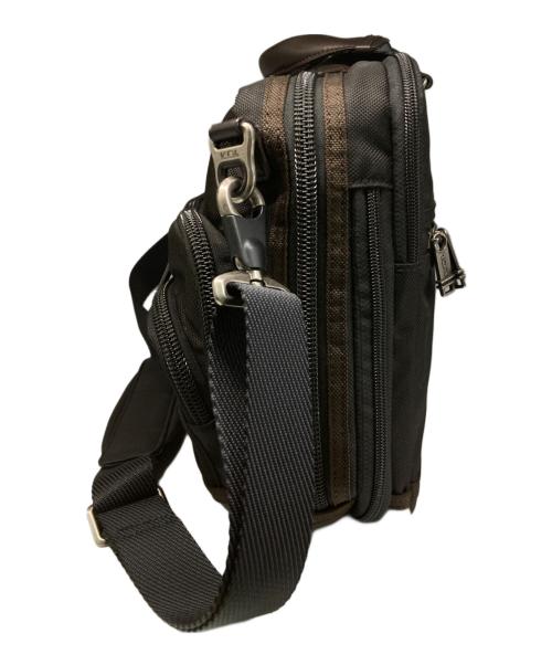 TUMI（トゥミ）TUMI (トゥミ) ANDERSEN SLIM COMMUTER BRIEF/ブリーフケース ブラック×ブラウンの古着・服飾アイテム