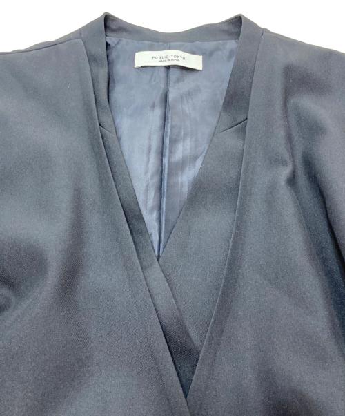 PUBLIC TOKYO（パブリックトウキョウ）PUBLIC TOKYO (パブリックトウキョウ) バッククロスワンピジレ ブラック サイズ:FREEの古着・服飾アイテム