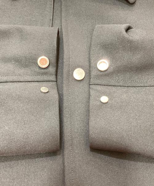 STERNBERG（スタンバーグ）STERNBERG (スタンバーグ) ステンカラーコート ブラック サイズ:Mの古着・服飾アイテム