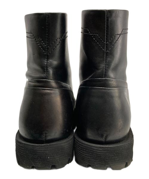 DIESEL（ディーゼル）DIESEL (ディーゼル) D-DEPP/レザーコンバットブーツ ブラック サイズ:SIZE40の古着・服飾アイテム