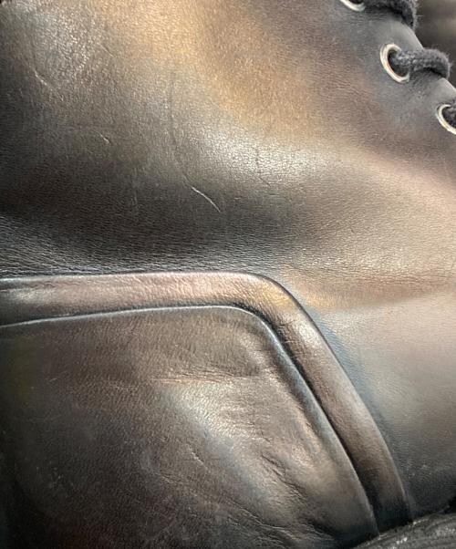 DIESEL（ディーゼル）DIESEL (ディーゼル) D-DEPP/レザーコンバットブーツ ブラック サイズ:SIZE40の古着・服飾アイテム