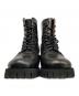 DIESEL (ディーゼル) D-DEPP/レザーコンバットブーツ ブラック サイズ:SIZE40：9000円