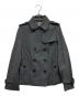 BURBERRY LONDON (バーバリーロンドン) 裏地ノバチェックPコート グレー サイズ:SIZE44：10000円