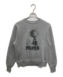 TSPTR（ティーエスピーティーアール）の古着「PIGPEN/ピッグペンプリントスウェット」｜グレー