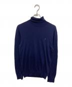 POLO RALPH LAURENポロ・ラルフローレン）の古着「タートルネックニット」｜ネイビー