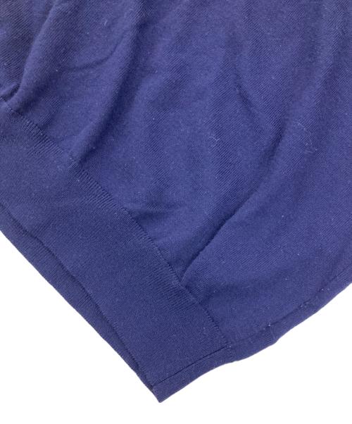 POLO RALPH LAUREN（ポロ・ラルフローレン）POLO RALPH LAUREN (ポロ・ラルフローレン) タートルネックニット ネイビー サイズ:Mの古着・服飾アイテム