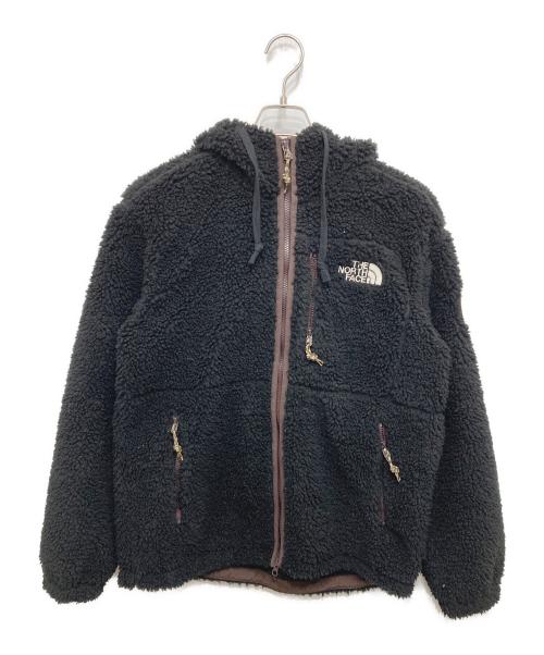 THE NORTH FACE（ザ ノース フェイス）THE NORTH FACE (ザ ノース フェイス) PLAY GREEN FLEECE HOODIE ブラック サイズ:Mの古着・服飾アイテム