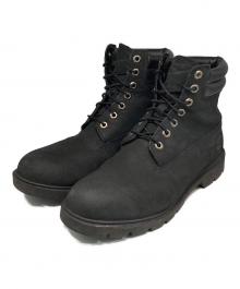 Timberland（ティンバーランド）の古着「6インチ ォーターレジスタントブーツ /レースアップブーツ」｜ブラック