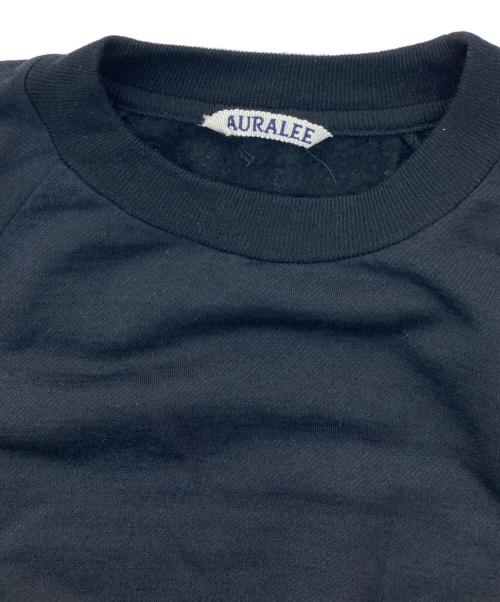 AURALEE（オーラリー）AURALEE (オーラリー) ライトウールスウェットプルオーバー ブラック サイズ:記載なしの古着・服飾アイテム