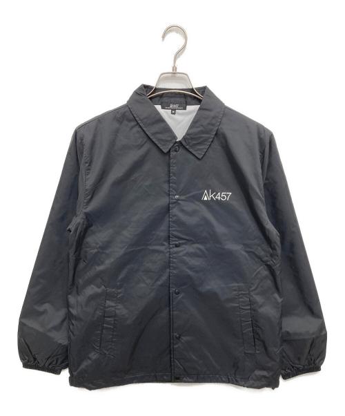 AK457（エーケー457）AK457 (エーケー457) FRAGMENT DESIGN (フラグメントデザイン) コーチジャケット ブラック サイズ:Mの古着・服飾アイテム